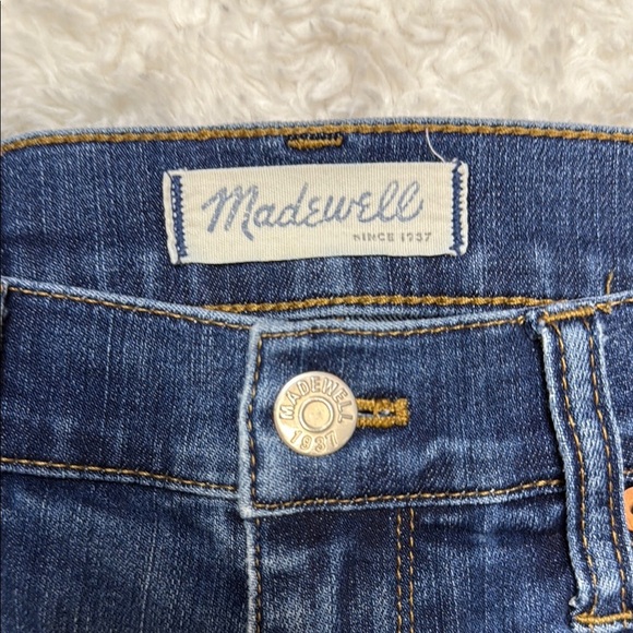 MADEWELL | SIZE 25 | HIGH RISER SKINNY | Women's Blue Jeans - Picture 2 of 8